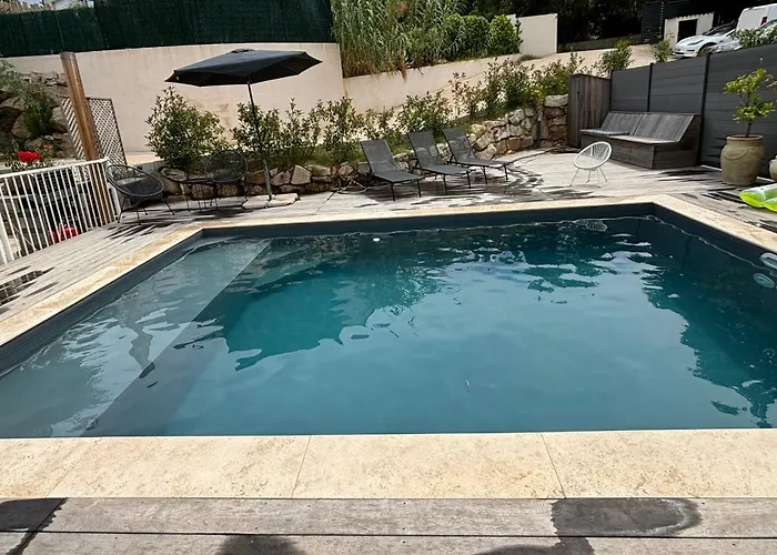 3 Avec Piscine Privative 别墅 阿雅克肖